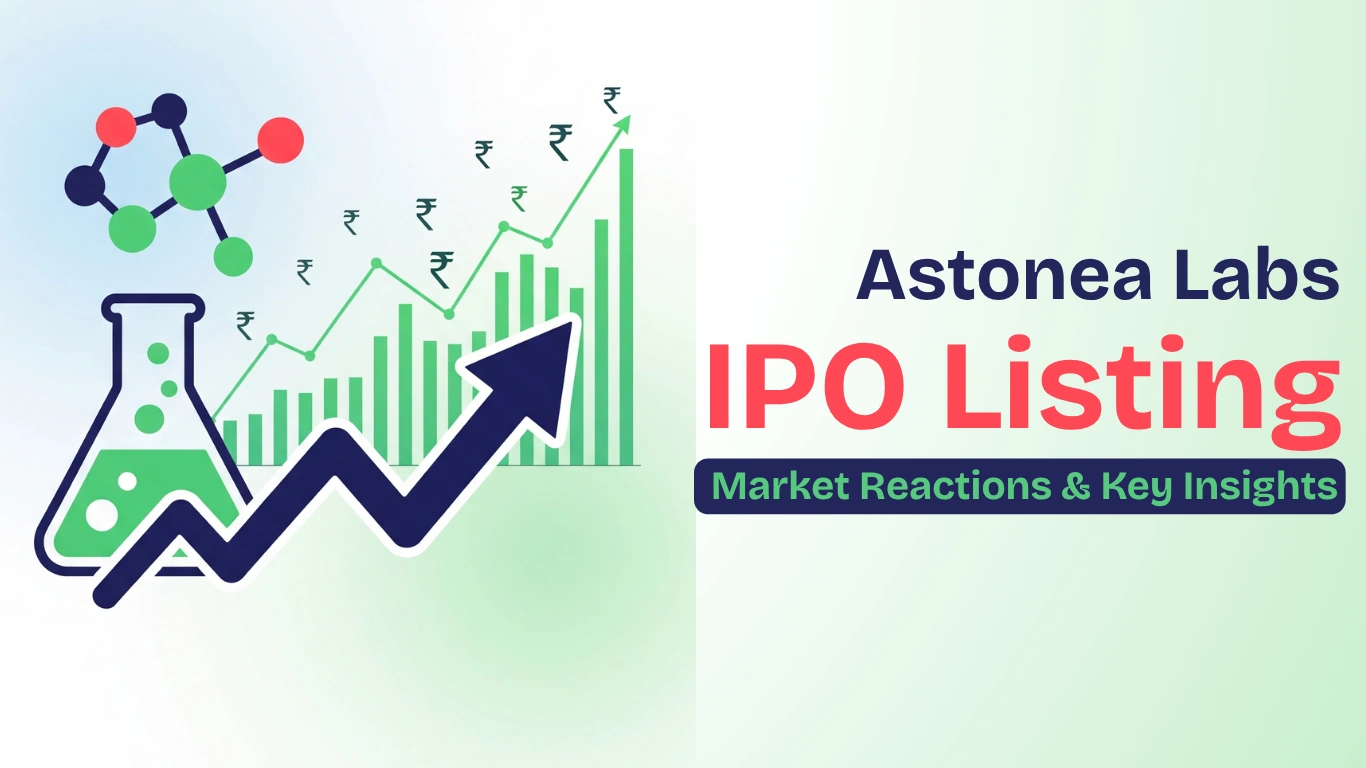 Astonea Labs IPO Listing Day Performance.