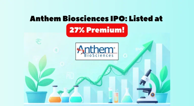 Anthem Biosciences IPO: Strong Listing Day Performance Analysis