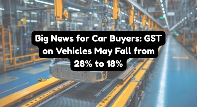 India’s GST Tax Cut 2025: Boost for Cars & Auto Stocks
