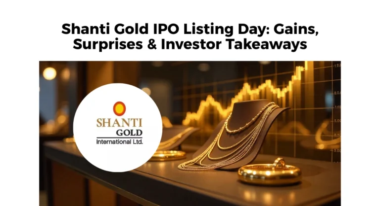 Shanti Gold International IPO Listing Performance 2025: A Comprehensive Analysis