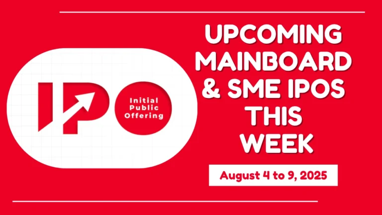 Upcoming IPO from August 4-9, 2025: Full Schedule, Analysis & Investment Guide