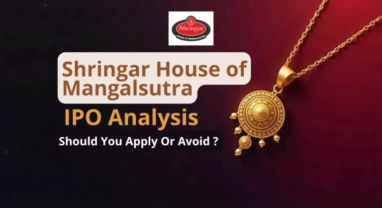 Shringar House of Mangalsutra IPO Analysis: Price Band, Dates, GMP & Review